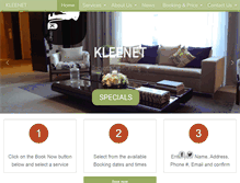 Tablet Screenshot of kleenet.com